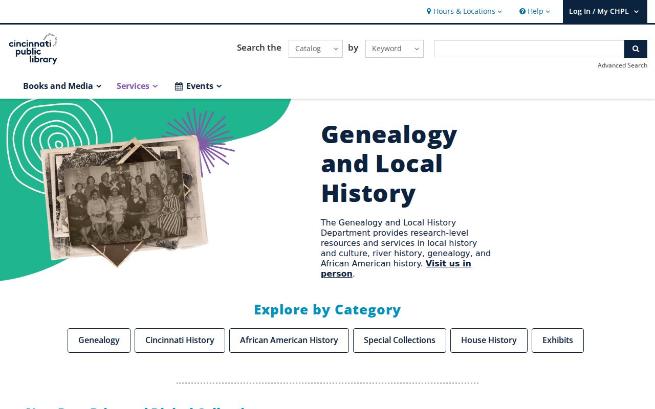 Green Township residents directory CHPL genealogy and local history collection